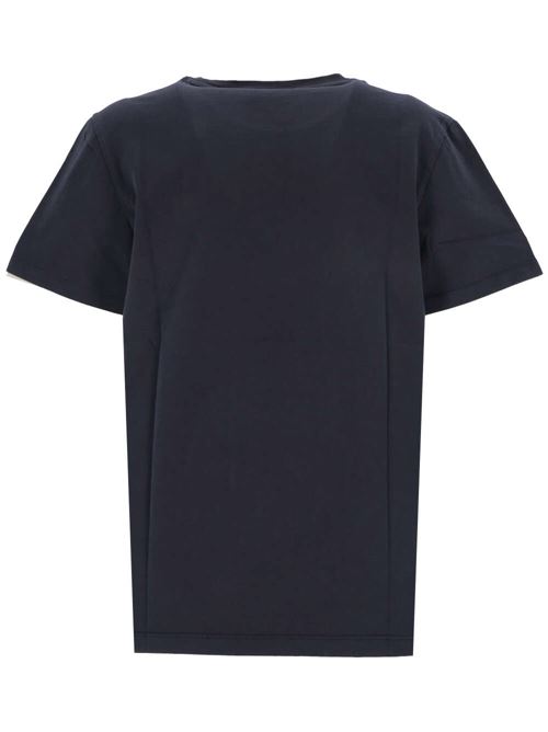 T-shirt con dettaglio patch Maison Kitsuné | LW00105KJ0008P476